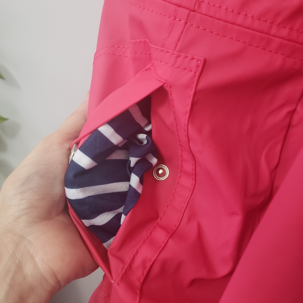 Girl's hot pink rain jacket Urban Republic Size L - Picture 9 of 12